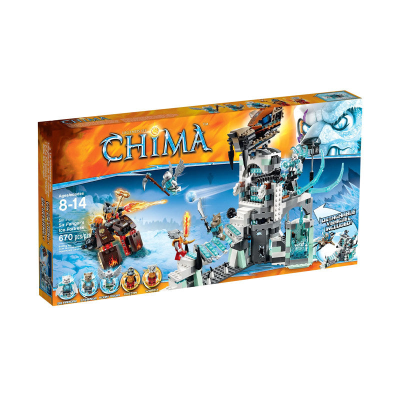 "Galyngojo lego tigro pilis" Konstruktorius