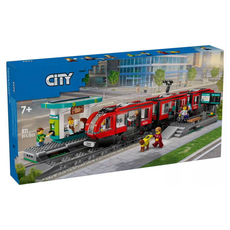 "Miesto centro tramvajus ir stotelė" Konstruktoriu