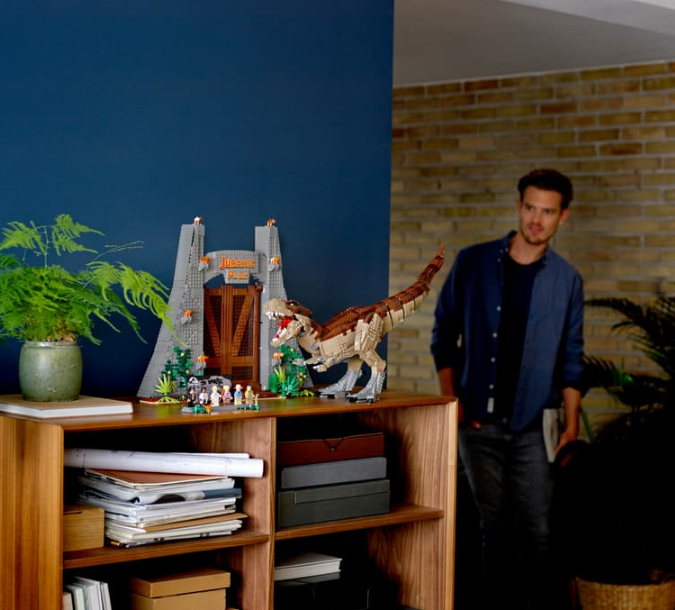 "Tiranozauro siautėjimas" Konstruktorius