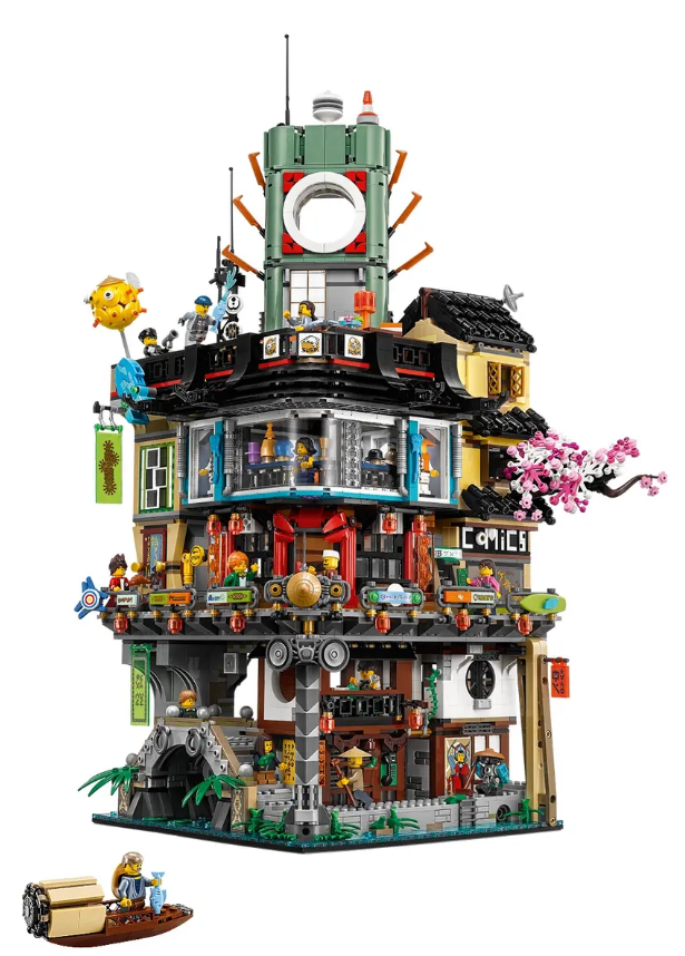 "Nindzių miestas" Konstruktorius