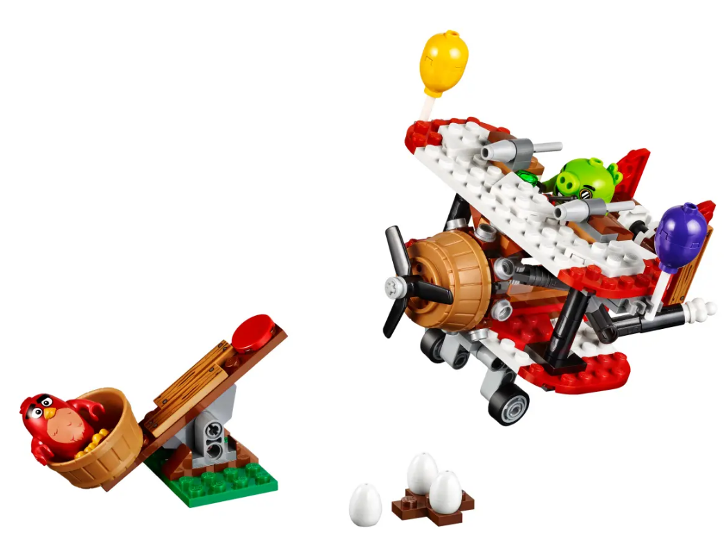 "Kiaulių lėktuvo užpuolimas" Konstruktorius